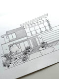 Custom 'Places You Love' Sketch
